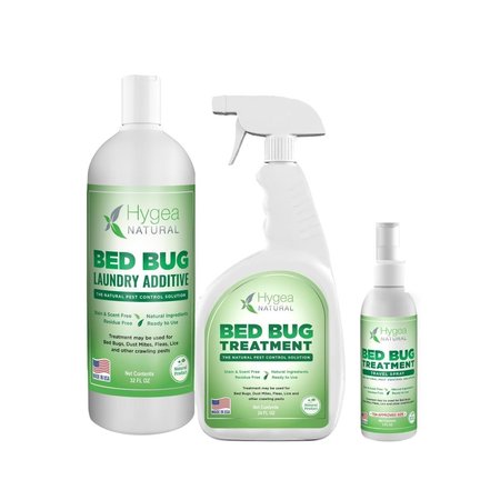 HYGEA NATURAL Bed Bug Treatment Combo Pack EXTC-2613